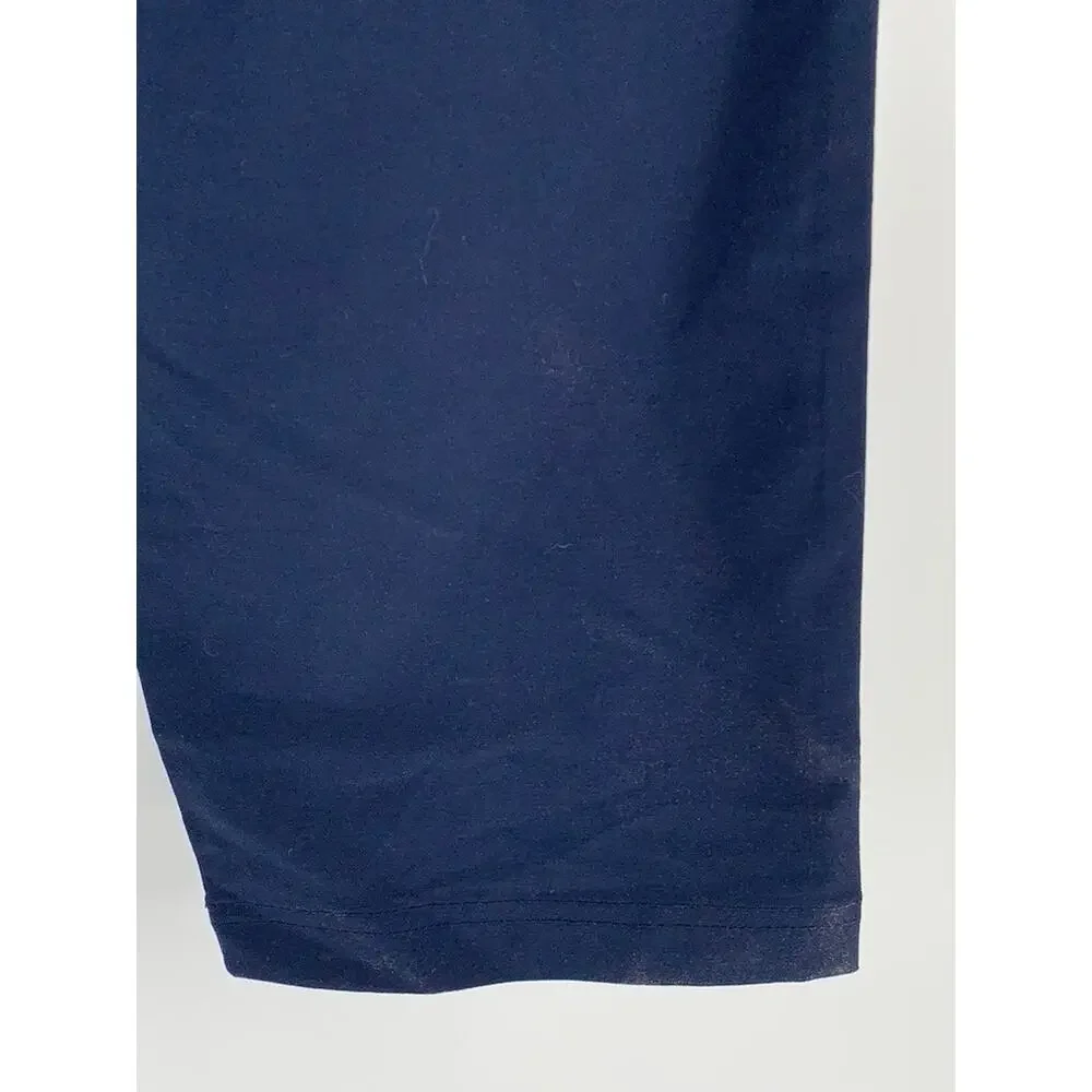 ADIDAS Men's Navy Solid Regular-Fit Tapered Leg Golf Pants SZ 36X32
